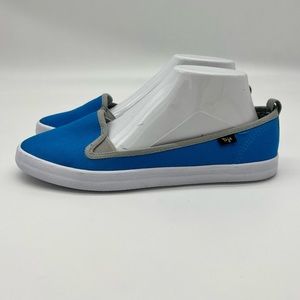 Dije Royal Blue Slip-On Canvas Shoes